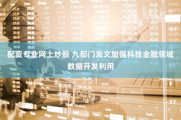 配资专业网上炒股 九部门发文加强科技金融领域数据开发利用